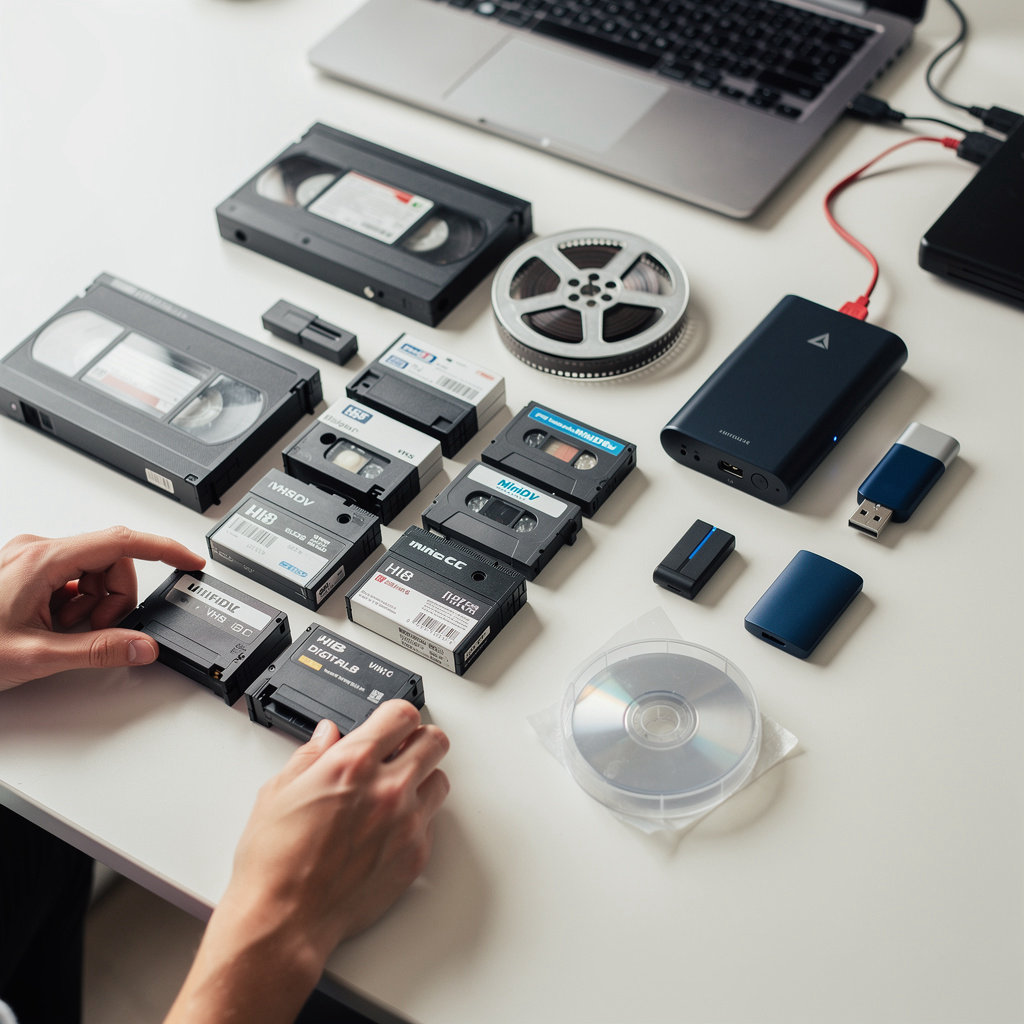 Touchdown professional video transfer equipment and digitization workstation in New York